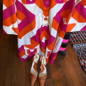 Long Sleeve dress with Matching Heels